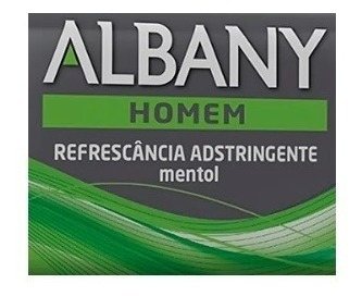 Imagem 2 de 2 de Sabonete Albany Homem Refrescância Adstringente 85g