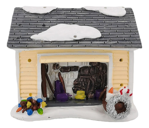 Adornos De Pueblo De Nieve De Navidad El 12,5x10x10cm