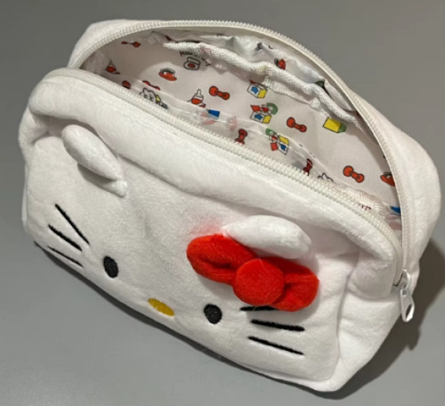 Cartuchera Multiuso De Felpa - Hello Kitty Design