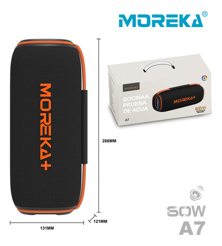 Bocinas Portatiles Bluetooth Altavoces Estéreo Con Subwoofer Negro
