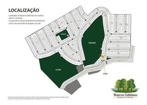 Imagem 2 de 7 de Casa À Venda Condomínio Reserva Cabiúnas, Macaé/rj. - Ca1722