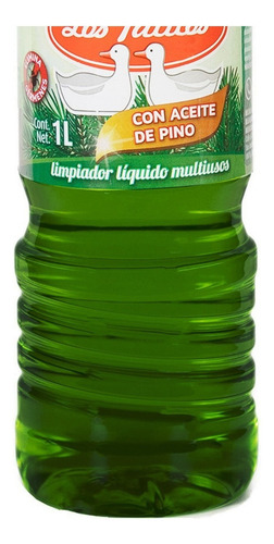 Pino Limpiador Liquido Multiusos Los Patitos Botella 1 Litro