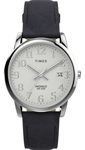 Reloj Timex Easy Reader, caja de 35 mm, correa negra P