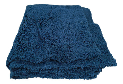 Imagen 5 de 5 de Paño Microfibra Multiuso Premium 40x60 Limpieza Secado Pulid Color Azul oscuro
