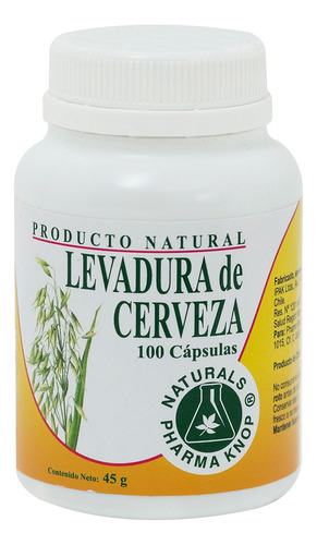 Levadura De Cerveza 350 Mg X 100 Sabor Sin Sabor