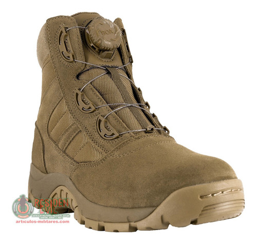 Imagen 5 de 10 de Botas Trabajo Hombre Táctica Militares Boa System 6.0 Coyote