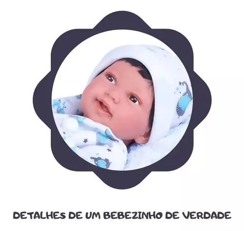 Boneca Reborn Anny Doll Baby - Cotiplás 2440 - Fabrica da Alegria