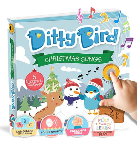 Libros Navideños De Ditty Bird Para Niños Pequeños | Libr