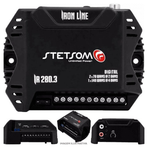 Potencia Stetsom 280.3 Ideal Caja Trio