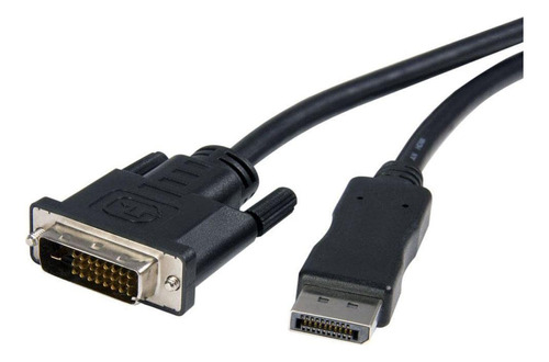 Axiom Displayport Male To Dual Dvi-d Adapter Cable 6ft Negro