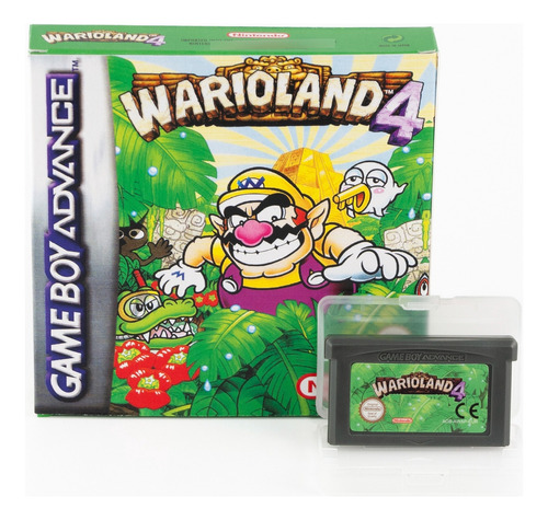 Wario Land 4 Re-pro Gameboy Advance Gba Nintendo + Caja