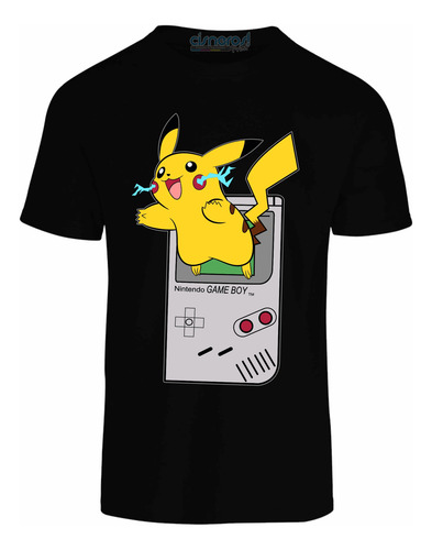Playera Pikachu Game Boy Todas Las Tallas