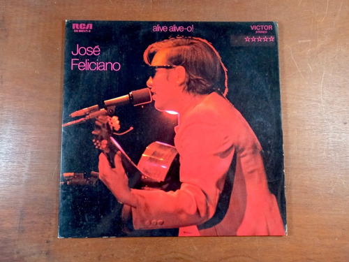 Disco Lp José Feliciano - Alive Alive-o! (1969) Aleman R3