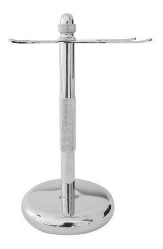 Royalshave Chrome Safety Razor Y Cepillo Stand.