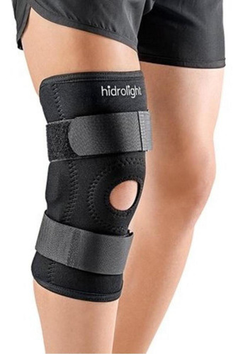 Joelheira Articulável Hastes Mola Reforço Neoprene Ligamento