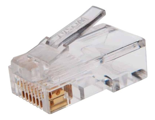 Conector Plug Rj45 Cat 6 Pb88502x-cn Dixon X 100 Und- Mihaba