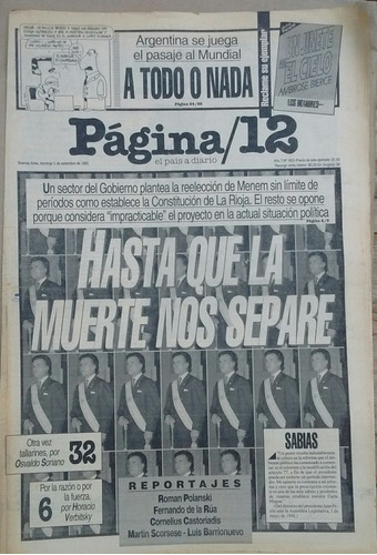 Diario Página 12 05/09/1993 Soriano Entrevista Castoriadis