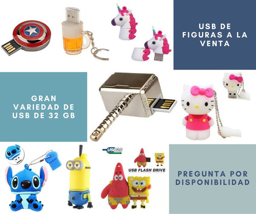 Pack De 5 Memorias Usb 32 Gb (nuevas)