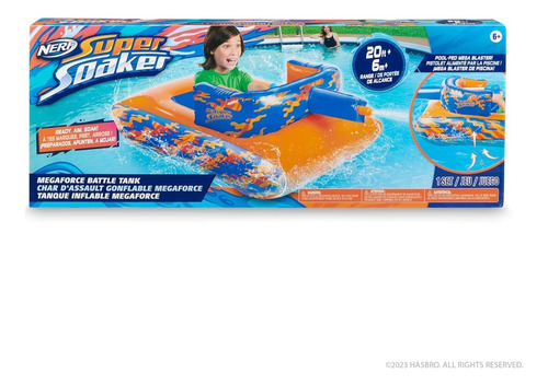 Nerf Tank Pistola De Agua Suaper Soaker Alberca Piscina