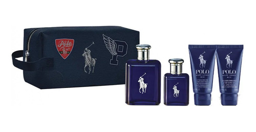 Polo Blue Ralph Lauren Hombre Perfume Set 125ml Perfumeria!