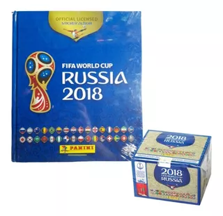 Álbum De Estampas Pasta Dura Rusia 2018 + 100 Sobres Panini