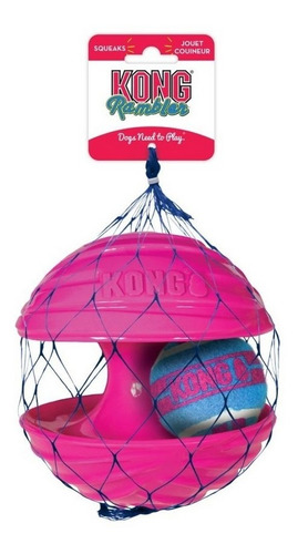 Kong Brinquedo Para Cães Rambler Ball Grande Cores Variadas