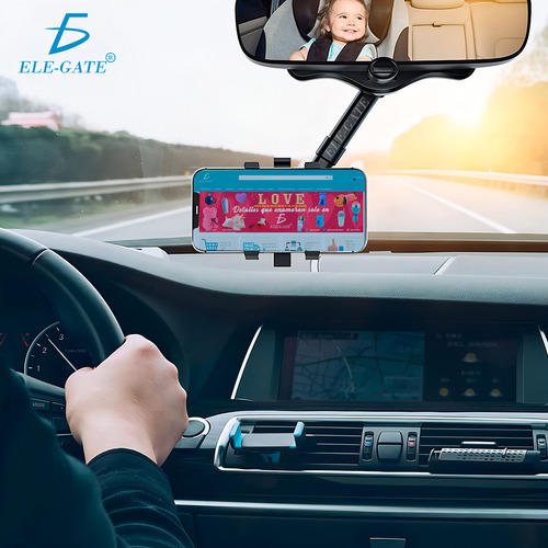 Soporte Universal De Celular Para Coche Espejo Retrovisor