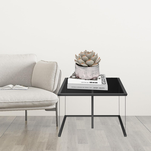 Mesa Auxiliar Flotante Moderna Mesa Auxiliar De Vidrio Con