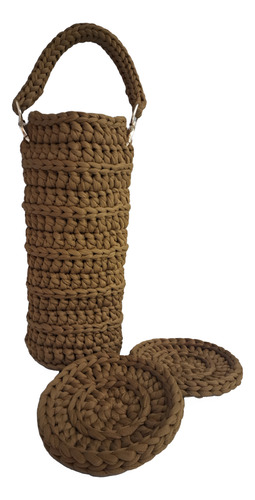 Porta Vinho Fio De Malha