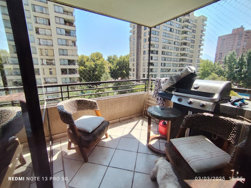 Venta Dpto Las Condes 3 Dorm+2 Baños+ 2estac+1 Bodega