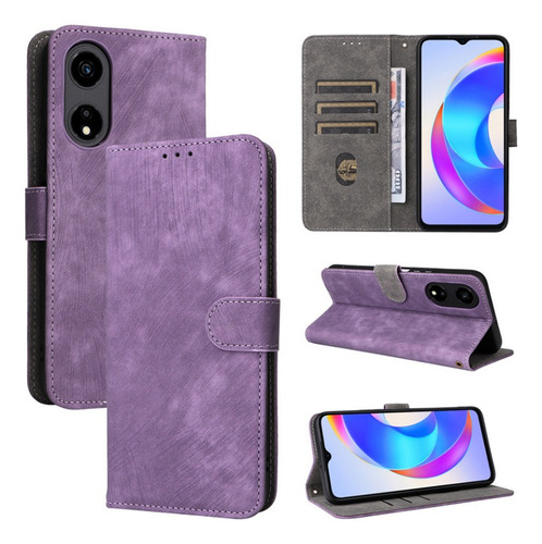 Funda Para Honor X5 Plus Resistente Los Arranques Cuero