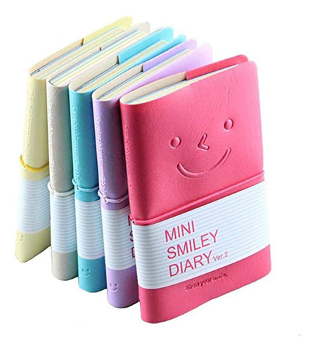 Mini Smiley Cuaderno, Crivers Smile-design Diario/diario Con