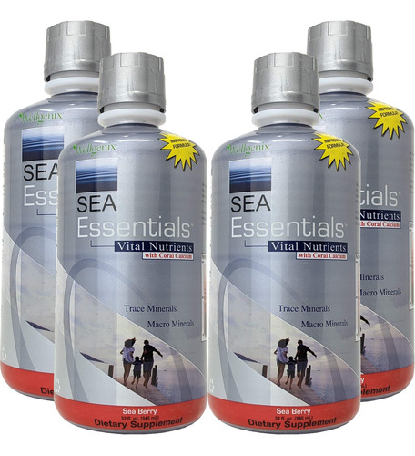 Wellgenix Sea Essentials Coral Calcio Lquido Vitamina Para A