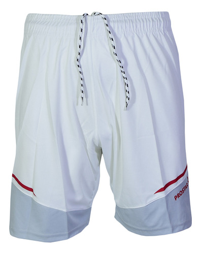 Short Prostar Futbol  Emotion  Hombre Blanco/gris