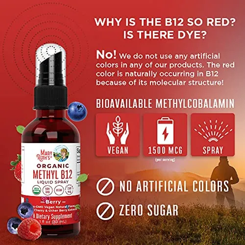 Tiras Nasales Aerosol De Vitamina B12 | Spray Líquido De Vit