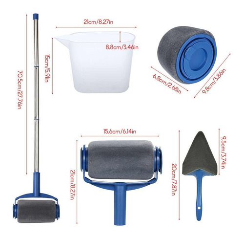 Imagen 2 de 3 de Paint Roller Pro Rodillo Pack De Pintura Original + Envio