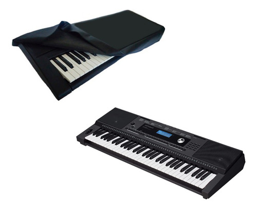 Capa Para Teclado Musical Roland Em Corino De Alta Qualidade Cor Ex20a