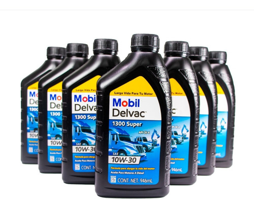 Aceite 10w30 Para Motor Diesel Nissan Paquete De 7