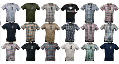 Camisa Giorgio Berlucchi Mc24-36 Slim Fit Lisa Petroleo 2024