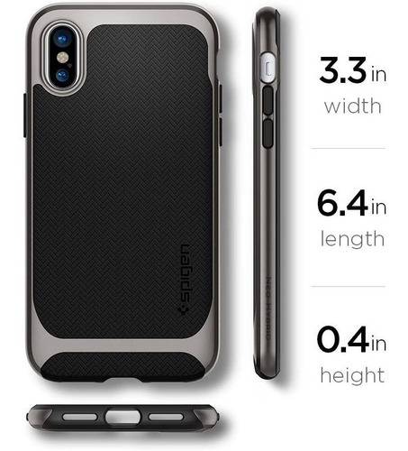 Case Protector Spigen Neo Hybrid Para iPhone X