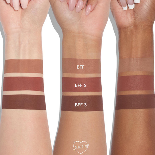 Lápiz Labial Colourpop All My Bffs Trio (3 Unidades)