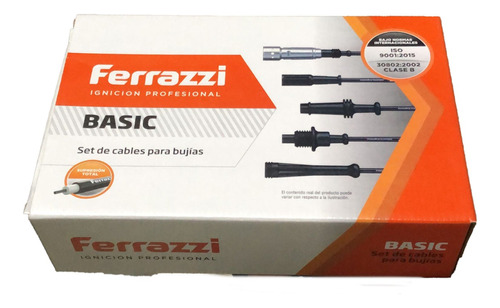 Cables De Bujia Ferrazzi P/ Citroen 2cv 3cv Ami 8