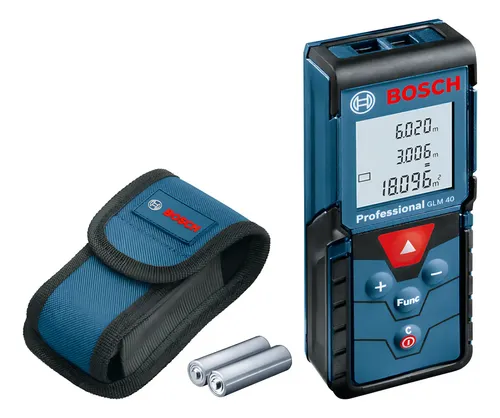 Trena Medidor a Laser De Distancia Bosch GLM 40 Com Bolsa