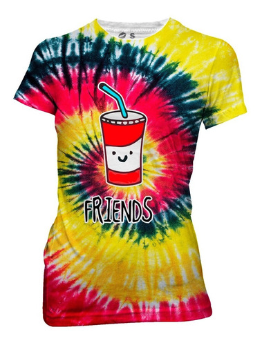 Playera Full Print  Best Friend Papas Soda 002