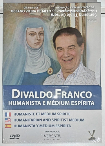 Divaldo Franco - Humanista E Médium Espírita - Dvd Duplo