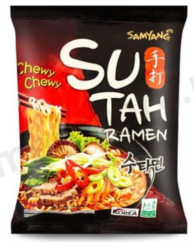 Ramen -sutah/samyang- Sabor Carne Picante 120g. Origen Corea