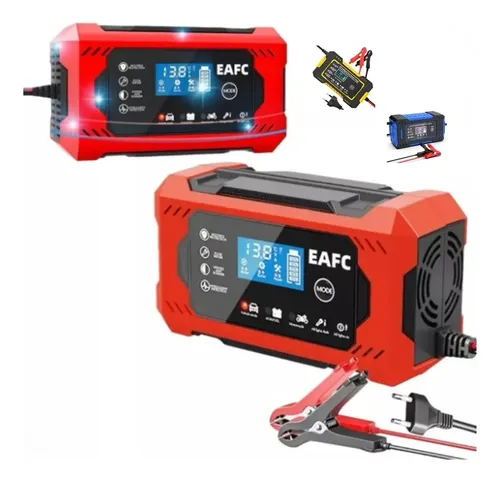 Carregador De Bateria Automotivo 12v - 6a Bivolt Portátil | Frete grátis