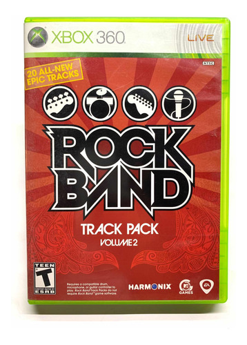 Rock Band Track Pack Volume 2 Xbox 360
