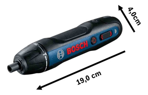 Atornillador A Batería Bosch Go 3,6v Bivolt Color Azul