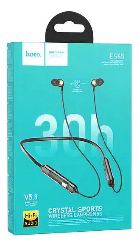 Audífonos Inalámbricos Bluetooth 5.3 Hoco. Es65 30h Batería Color Negro